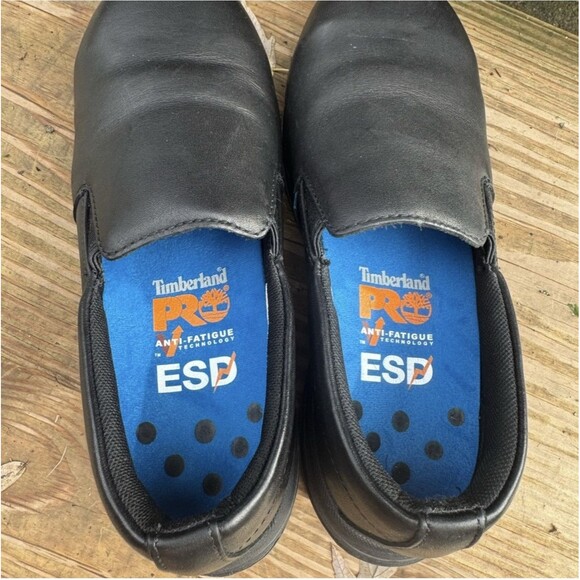 Timberland Pro Anti-Fatigue ESD A22G4 Women's 5.5 safety shoes slip-on's Work - Picture 2 of 8
